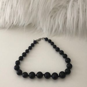 Black necklace
